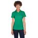 UltraClub 8425L Women's Cool & Dry Sport Performance Interlock Polo Shirt in Kelly size 2XL | Polyester