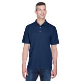 UltraClub 8445 Men's Cool & Dry Stain-Release Performance Polo Shirt in Navy Blue size Small | Polyester