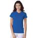 Bayside BA3325 Women's 6.1 oz. Cotton T-Shirt in Royal Blue size Medium 3325