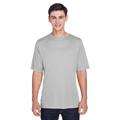 Team 365 TT11 Men's Zone Performance T-Shirt in Sport Silver size XS | Polyester