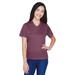 Team 365 TT11W Athletic Women's Zone Performance T-Shirt in Sport Dark Maroon size 3XL | Polyester