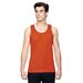 Augusta Sportswear 703 Adult Training Tank Top in Orange size XL | Polyester
