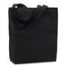 Liberty Bags 9861 Allison Recycled Cotton Canvas Tote Bag in Black LB9861