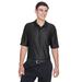 UltraClub 8415 Men's Cool & Dry Performance Polo Shirt in Black size 2XL | Polyester