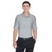 UltraClub 8415 Men's Cool & Dry Performance Polo Shirt in Grey size XL | Polyester