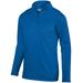 Augusta Sportswear AG5507 Adult Wicking Fleece Quarter-Zip Pullover T-Shirt in Royal Blue size Medium | Polyester/Spandex Blend 5507