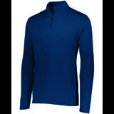 Augusta Sportswear 2785 Adult Attain Quarter-Zip Pullover T-Shirt in Navy Blue size Large | Polyester