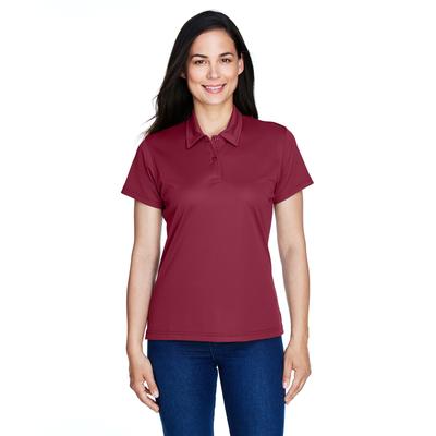 Team 365 TT21W Women's Command Snag Protection Polo Shirt in Sport Maroon size Medium | Polyester