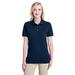Jerzees 443WR Women's 6.5 oz. Premium Ringspun Cotton PiquÃ© Polo Shirt in J Navy Blue size XL 443W