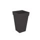 CAPRI SQUARE HIGH POT 65CM ANTHRACITE