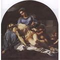 255 Annibale carracci Pieta 1599 1600 - Film Movie Poster - Best Print Art Reproduction Quality Wall Decoration Gift - A1Canvas (30/20 inch) - (76/51 cm) - Stretched, Ready to Hang