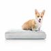 Tucker Murphy Pet™ Costello Shredded Pet Mat Memory Foam/Suede in Gray/Brown | 46 W x 28 D in | Wayfair BRLLSP30SD