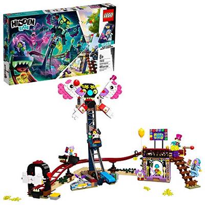LEGO Hidden Side Haunted Fairground 70432 Popular Ghost-Hunting Toy, Cool Augmented Reality LEGO Set