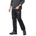 Jack Wolfskin Herren Atmosphere bukser mænd Warme Daunenhose, Schwarz, M EU