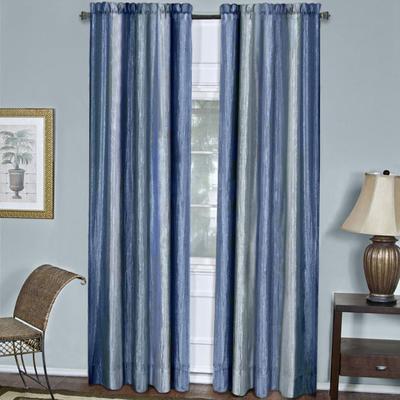 Wide Width Ombre Window Curtain Panel by Achim Home Décor in Blue (Size 50