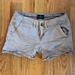 American Eagle Outfitters Shorts | American Eagle Shortie Shorts Khaki Size 0 | Color: Cream/Tan | Size: 0