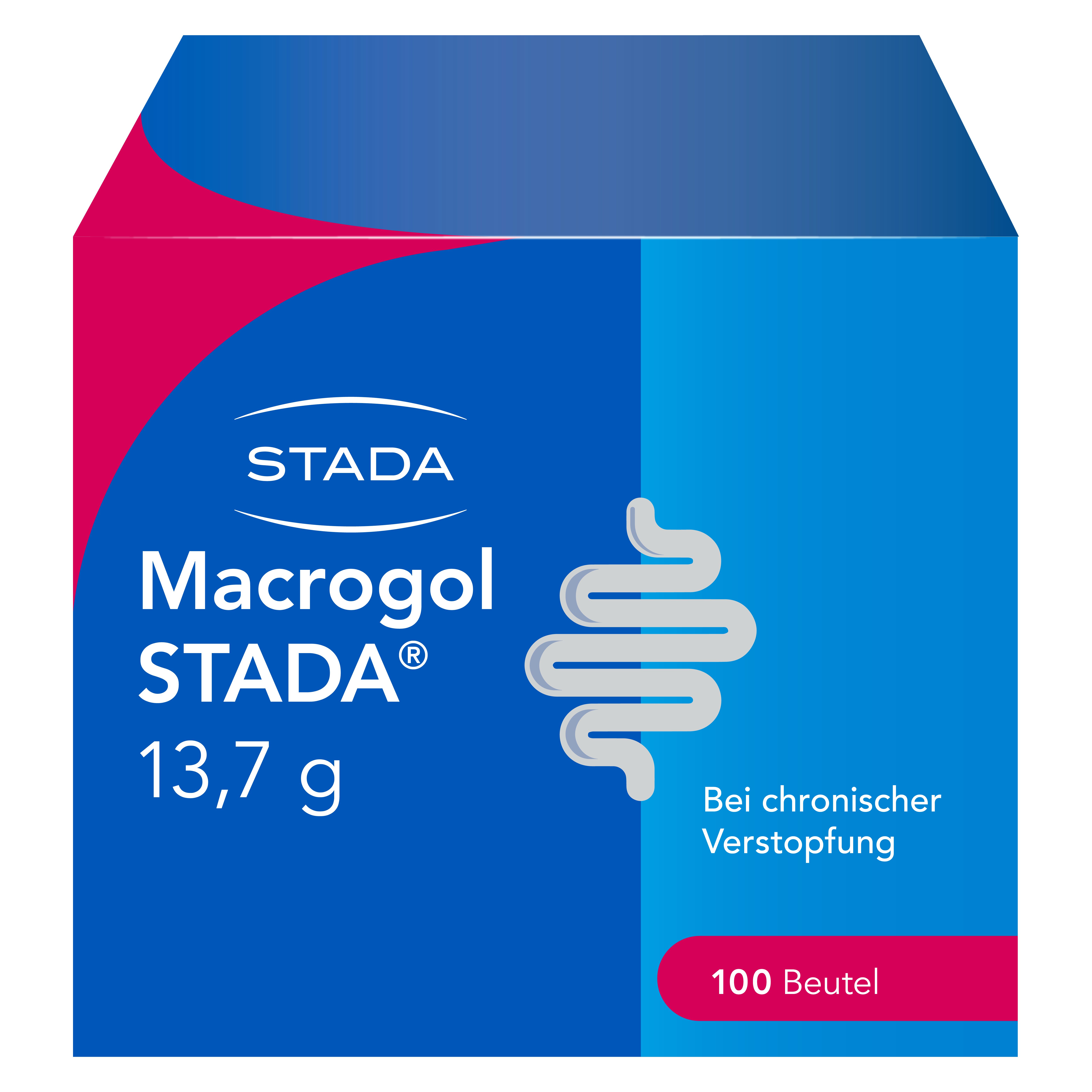 Macrogol Stada 13,7 g Plv.z.Her.e.Lsg.z.Einnehmen 100 St Pulver zur Herstellung einer Lösung zum Einnehmen