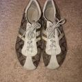 Coach Shoes | Coach Sneakers | Color: Tan/White | Size: 8.5