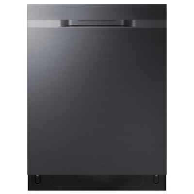 Samsung 24 in Top Control StormWash Tall Tub Dishwasher in Fingerprint Resistant Black Stainless wit