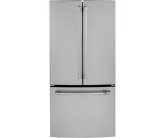 Cafe 18.6 cu. ft. French Door Refrigerator in Stainless Steel, Counter Depth and ENERGY STAR, Silver