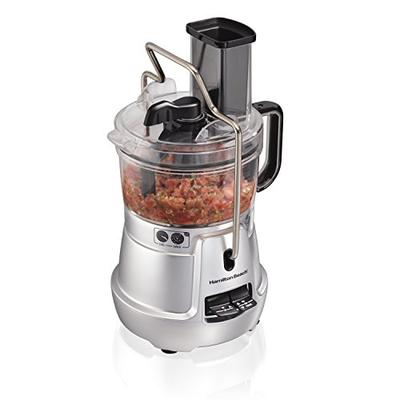 Hamilton Beach Stack & Snap 8-Cup Food Processor & Vegetable Chopper with Adjustable Slicing Blade,
