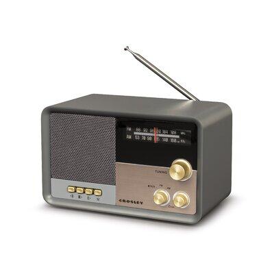 Crosley Electronics Tribute Radio CR3036D-CL Color: Charcoal