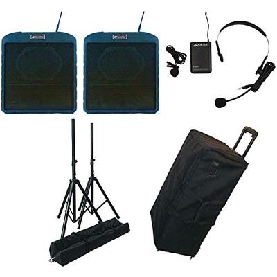 Amplivox SW6923 Premium Airvox Bundle with Headset and Lapel Microphone