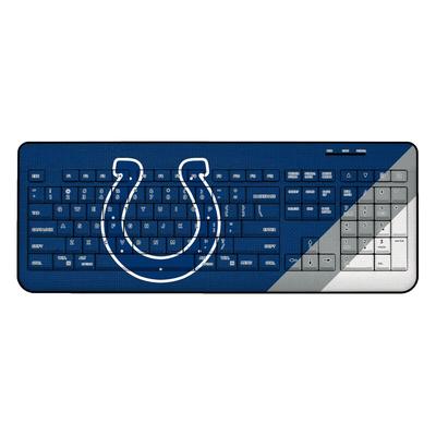 Indianapolis Colts Diagonal Stripe Wireless Keyboard