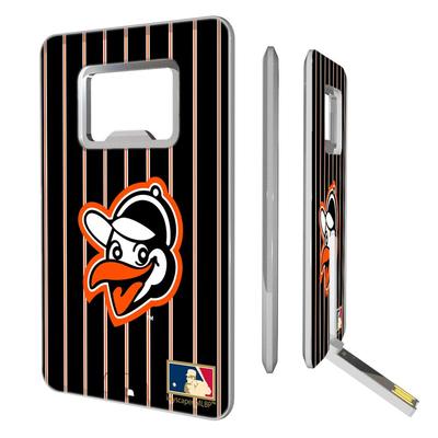 "Baltimore Orioles 1955 Cooperstown Pinstripe Credit Card USB Drive & Bottle Opener"