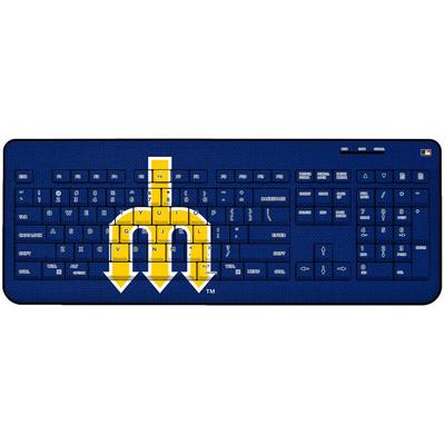 Seattle Mariners 1977-1980 Cooperstown Solid Design Wireless Keyboard