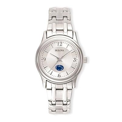 Penn State Nittany Lions Women's Stainless Steel Quartz Watch - Silver