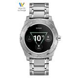GUESS Men's Stainless Steel Android Wear Touch Screen Bracelet Watch, Color: Silver-Tone (Model: C10 screenshot. Watches directory of Jewelry.
