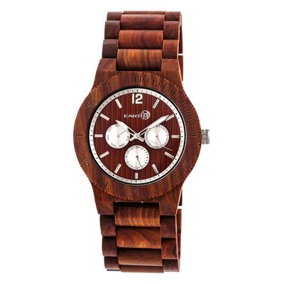 EARTH wood watches Watches Red - Red Bonsai Wood Bracelet Watch