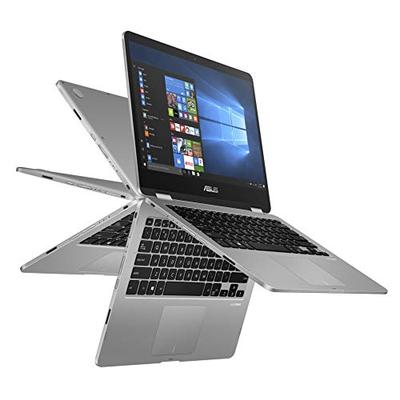ASUS VivoBook Flip 14 Thin and Light 2-in-1 HD Touchscreen Laptop, Intel 2.6GHz Processor, 4GB RAM,