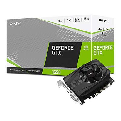 PNY GeForce GTX 1650 4GB Single Fan Graphics Card