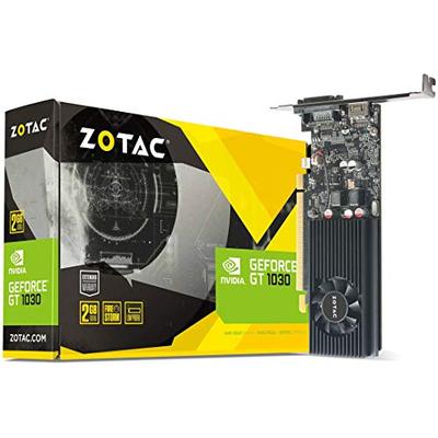 Zotac ZT-P10300A-10L NVIDIA GeForce GT 1030 2GB GDDR5 DVI/HDMI PCI-Express Video Card