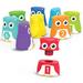 Learning Resources Snap-n-Learn Rainbow Color, Shape, Letter Owls, Alphabet Toy, 10 Pieces, Ages 2+