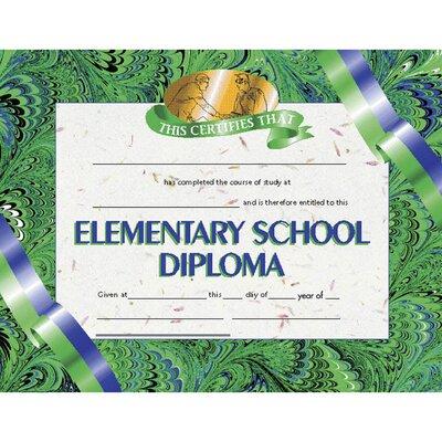 Hayes School Publishing Diplomas Elementary School Certificate H-VA522