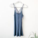 American Eagle Outfitters Dresses | American Eagle Strappy Mini Dress | Color: Blue | Size: Xs