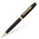 Cross Coventry Ballpoint Pen (Medium Stroke Thickness & Gift Box) - Black/Gold