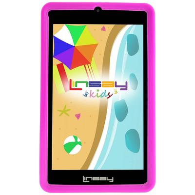 Kids Linsay(R) 7in. Quad Core Android Tablet with Dual Cameras Orange