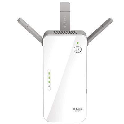 D-Link WiFi Range Extender, AC1750 Plug in Wall Booster, Dual Band Gigabit Wireless Repeater and Sma