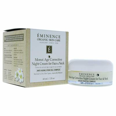 Eminence Organic Skincare Monoi Age Corrective Night Cream, 2 Ounce