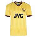 Arsenal 1985 Centenary Away Short Sleeve Shirt - Yellow, Large