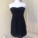 American Eagle Outfitters Dresses | American Eagle Black Eyelet Strapless Dress | Color: Black | Size: 8
