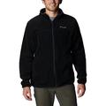 Columbia Rugged Ridge II Sherpa Fleece Sherpa Fleecejacke Mit Durchgehendem Reißverschluss für Herren, Schwarz