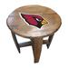 Imperial Arizona Cardinals Oak Barrel Table