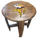 Imperial Minnesota Vikings Oak Barrel Table