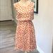 Anthropologie Dresses | Anthropologie Cherise Stamped Cotton Dress Size 8 | Color: Red/White | Size: 8