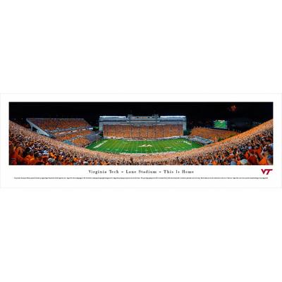 Virginia Tech Hokies Orange Out Stadium Panorama